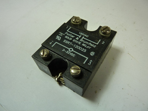 Potter Brumfield SSRT-120D25 Relay 3-32VDC USED