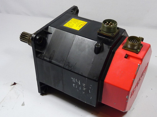 Fanuc A06B-0357-B755 Servo Motor 2000RPM 148V 30Nm 24A USED