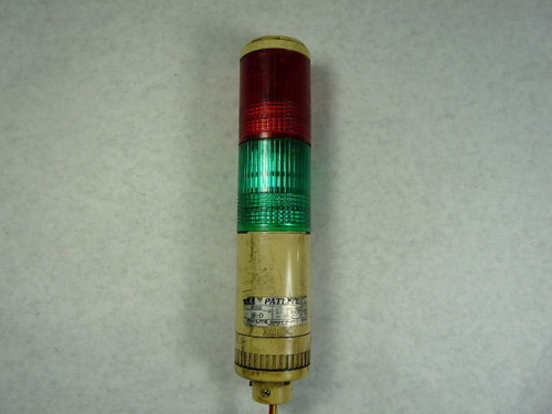 Patlite SE-D Stack Light Green/Red 24V USED