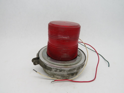 AdaptaBeacon 50CR-N5 120V 60Hz Red SHELF WEAR USED
