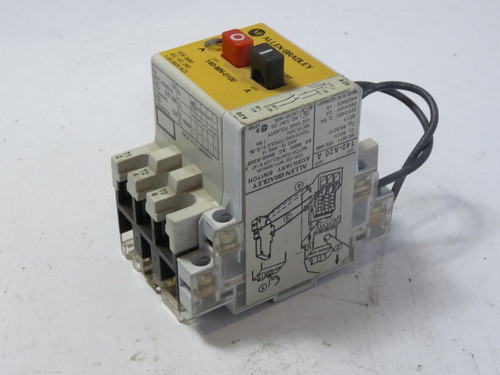 Allen-Bradley 140-MN-0100 Series A Manual Starter IEC 0.63-1.0A USED