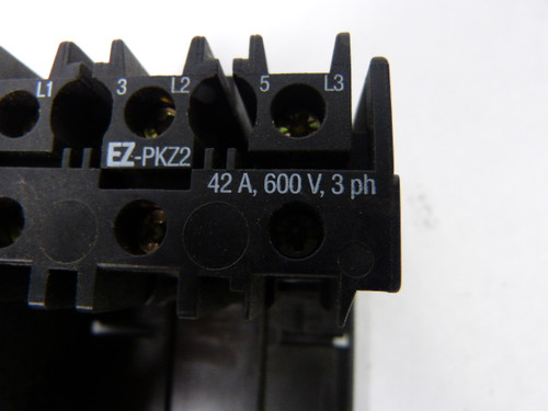 Klockner Moeller EZ-PKZ2 Motor Protector Base USED