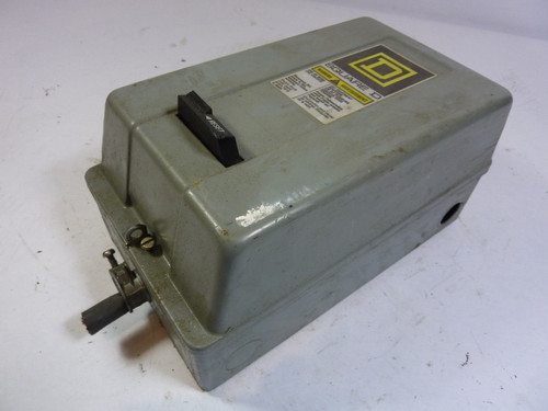 Square D 8536-SBG2 Starter 3 Pole Size 0 USED