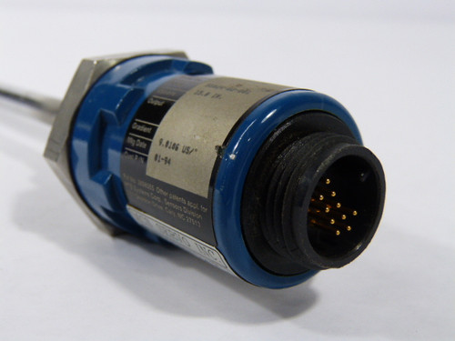 MTS Temposonics TTSRBU0130 LDT Position Sensor 13" Stroke COSMETIC DAMAGE USED