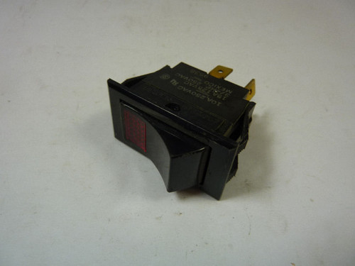 Carling 9538 Rocker Switch 10 Amp 250V USED