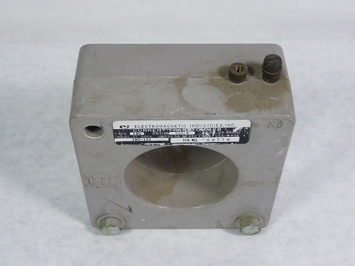 Electromagnetic Industries 180-101 Current Transformer 100:5 Ratio USED