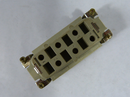 Harting H-BS-6-BS Power Connector Female 600VAC 6KV USED