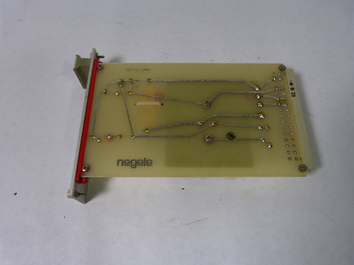 Negele 100-791-2000 Control Card USED