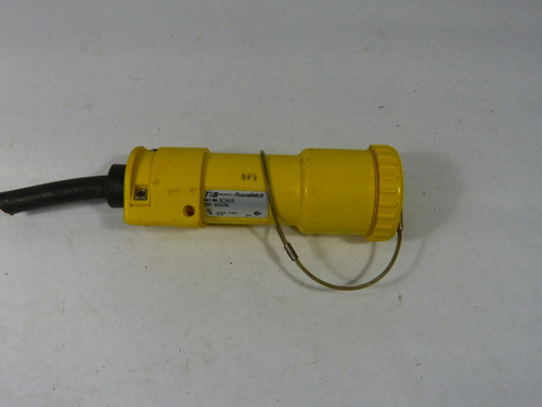 Russel Stoll 9C34U5 Connector 30 Amp 600 Volts USED
