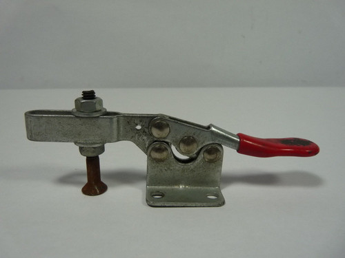 Good Hand GH-201-B Horizontal Toggle Clamp Type H35 90kg Holding Force USED