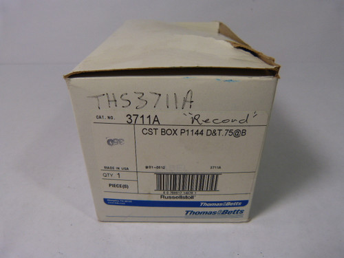 Thomas & Betts 3711A Cast Aluminum Box ! NEW !