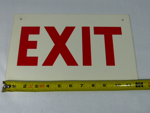 Generic 12"X7" Exit Sign USED