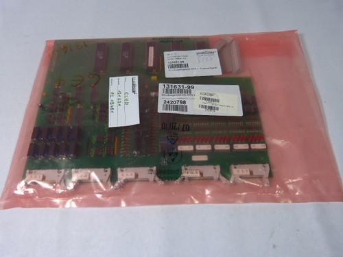 Weber 131631-99 Programmable Logic Board ! NOP !