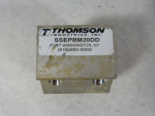 Thompson Industries SSEPBM20DD Pillow Block 20mm Bore USED