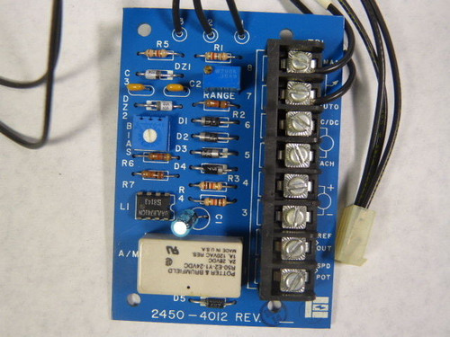 Emerson 2450-4012 Voltage Follower PC Board USED