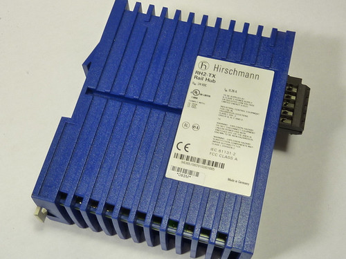 Hirschmann RH2-TX Ethernet Rail Switch 10/100 USED