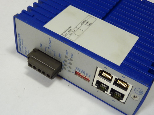 Hirschmann RH2-TX Ethernet Rail Switch 10/100 USED