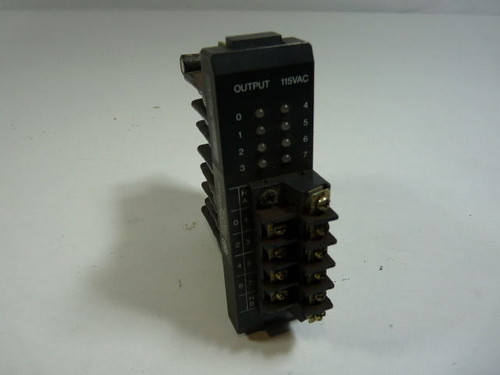 GE Fanuc IC610MDL175A Output Module 115/230VAC USED