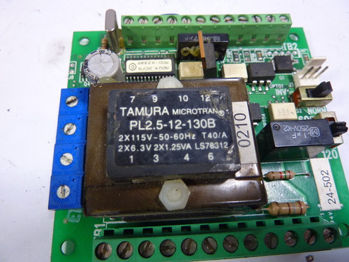 Tamura PL2.5-12-130B Transformer Board 16 Amp USED