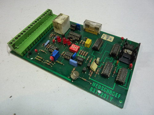 Nedschroef 8310201Y PLC Controller Board USED