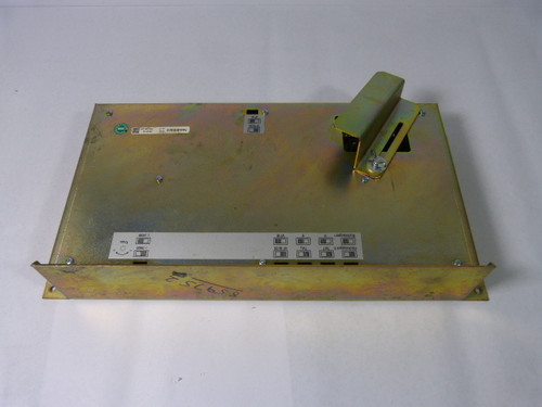 Handtmann 0859752 051098-004 Operator Interface Panel Backplate USED