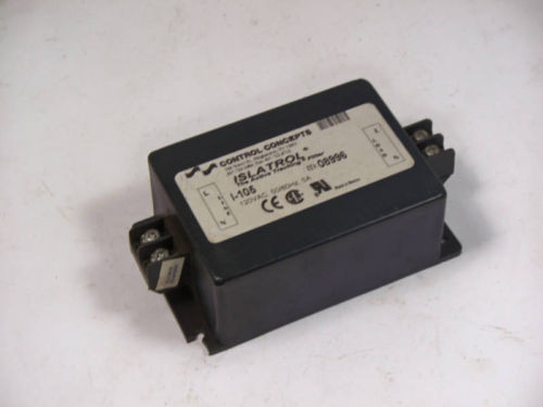 CONTROL CONCEPTS I-105 Active Tracking Filter USED