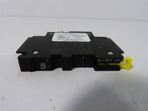Hy-Mag QL-1(13) Circuit Breaker 1Pole 5Amp 120V USED