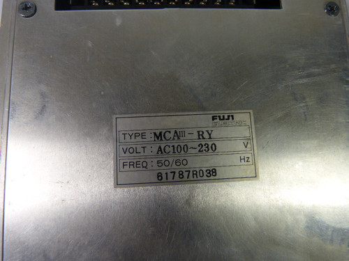 Fuji Electric MCAIII-RY Interface Module 230Vac  50/60Hz USED