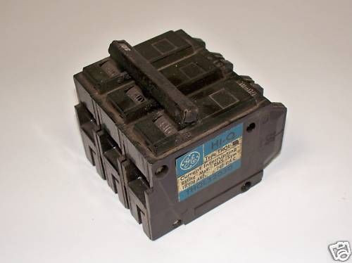 GE THQL32030 30A 3Pole 240V Circuit Breaker USED