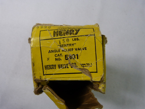 Henry 5601 Angle Relief Valve ! NEW !