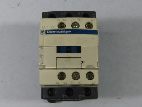 Telemecanique LC1D1210L6 Contactor 208VAC 12amp 3P USED