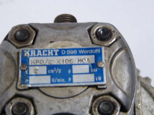 Kracht KP02-K10-S-MOA Pressure Regulator USED