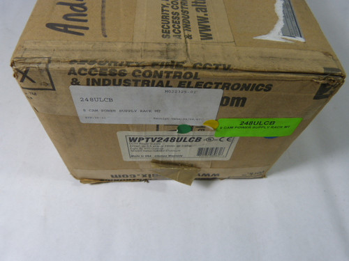 Altronix WPTV248ULCB Power Supply Rack 8-Cam 115VAC Sealed Box ! NEW !