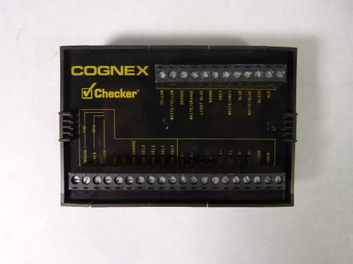 Cognex 800-5888-2 I/O Checker DIN Rail Mount USED