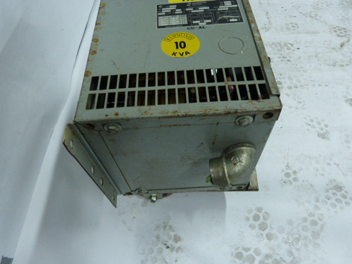 Hammond FX7P Transformer 10kVA Pri 456/492V Sec 120/240V 1Ph USED