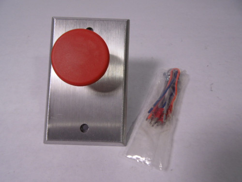 Camden CM-4020R Tamper Resistant Momentary Exit Pushbutton Red ! NEW