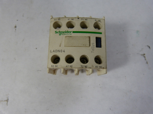 Schneider LADN04 Auxiliary Contact Block USED