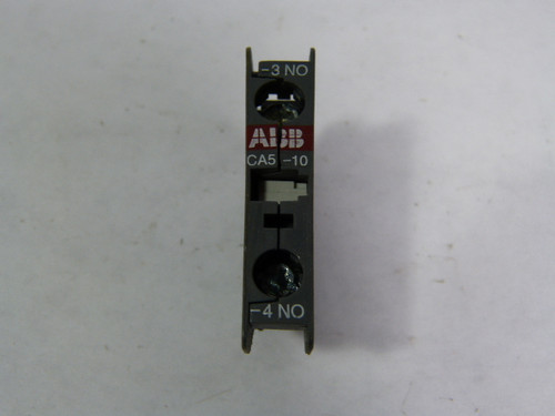 ABB CA5-10/1SBN010010R1010 Auxiliary Contact Block 1NO 16Amp 690V USED