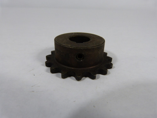 Martin 35BS16-5/8 Roller Chain Sprocket 5/8" Bore USED