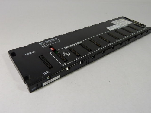 GE Fanuc IC693CHS392J Mounting Rack for CPU Module 10-Slot USED