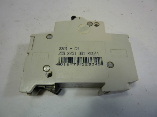 ABB S201-C4 Circuit Breaker 4 Amp 230V USED