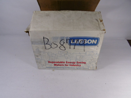 Leeson 1HP 1740RPM 115V E143T DP 1Ph 12.8A 60Hz ! NEW !