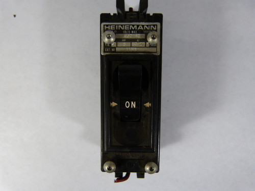 Heinemann 1163 Circuit Breaker 6amp 1 Pole USED