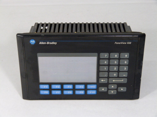 Allen-Bradley 2711-B5A2 PanelViewPlus550 Monochrome Touch Display & Keypad USED