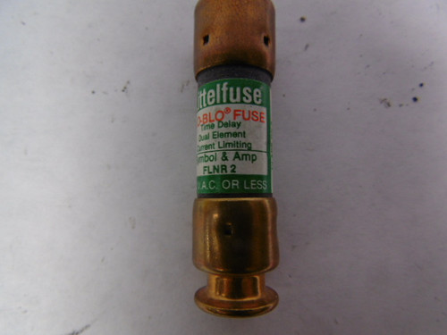 Littelfuse FLNR-2 Dual Element Fuse 2A 250V USED