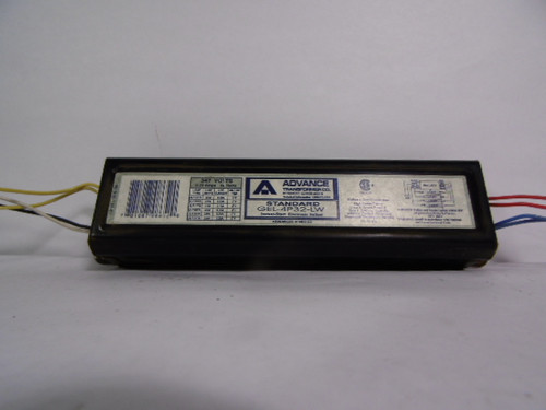 Advance GEL-4P32-LW Instance Start Electronic Ballast 347V 0.29A 60 Hz USED