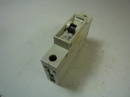 Siemens 5SX21-C6 Circuit Breaker 6A 230/400VAC 1P USED