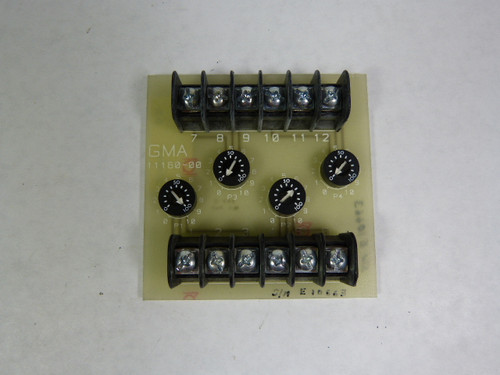 GMA 11160-00 PC Board USED