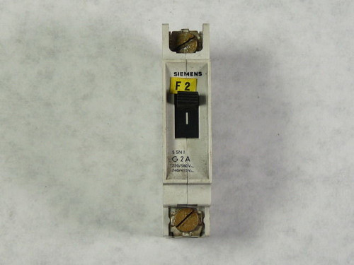 Siemens 5SN1-G2A Circuit Breaker 1Pole 2A 220-415V USED