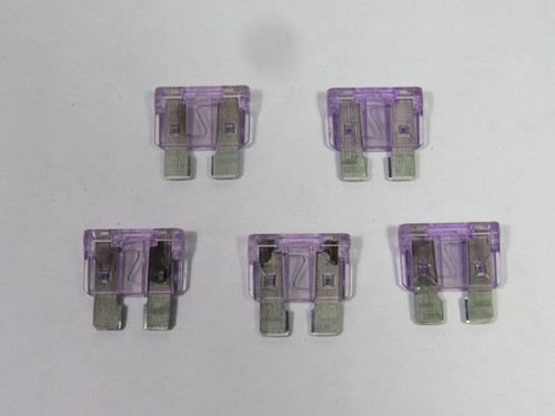 Littelfuse ATO3 Purple Blade Fuse 4A 32V 5-Pack ! NEW !